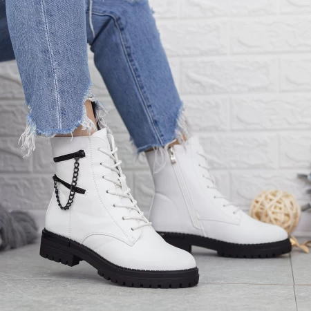 Stiefel 2mx507 Weiß und Schwarz | Mei