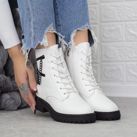 Stiefel 2mx507 Weiß und Schwarz | Mei