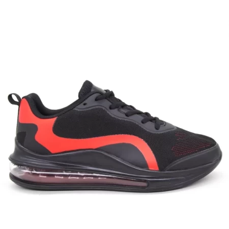 Herren Sportschuhe YKQ133 Schwarz-Red | Mei