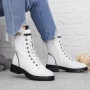 Stiefel 2mx518 Weiß und Schwarz Mei