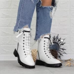 Stiefel 2mx518 Weiß und Schwarz Mei