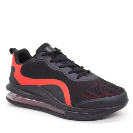 Herren Sportschuhe YKQ133 Schwarz-Red | Mei