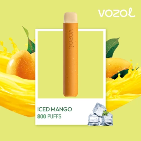One -Time Electronic Shisha Star800 ICED Mango | Vozol