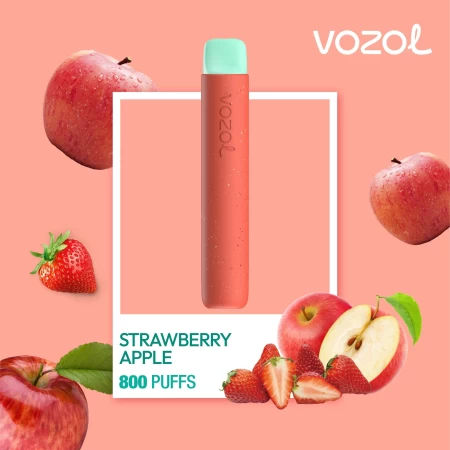 One -Time Electronic Shisha Star800 Strawberry Apple | Vozol