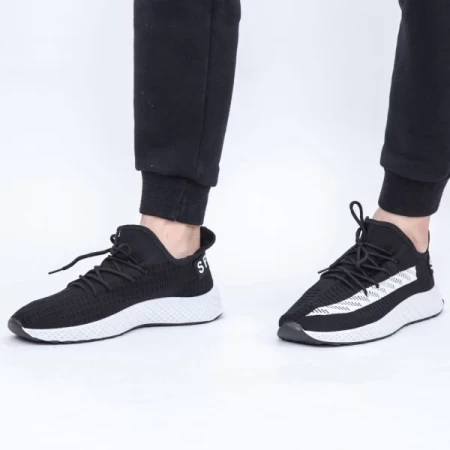 Herren Sportschuhe GB81 Black-Biała | Mei