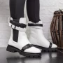 Stiefel 2mx372 Weiß und Schwarz | Mei