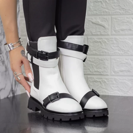 Stiefel 2mx372 Weiß und Schwarz | Mei