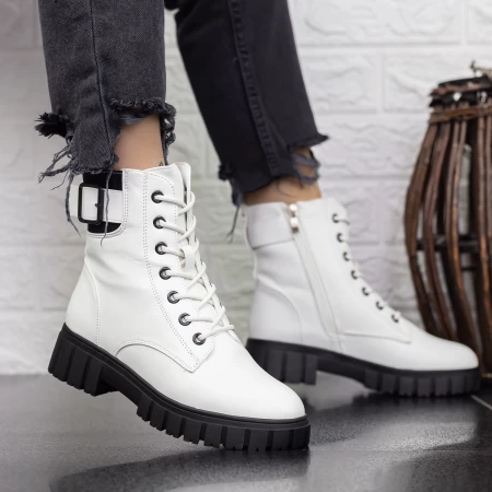 Stiefel 2mx376 Weiß und Schwarz | Mei
