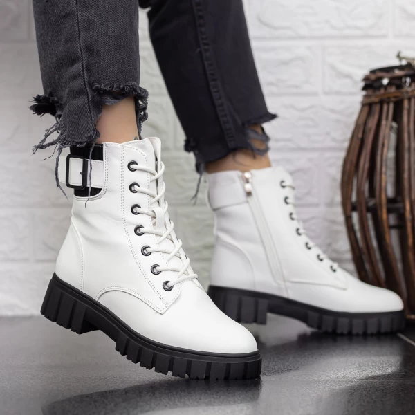 Stiefel 2mx376 Weiß und Schwarz | Mei
