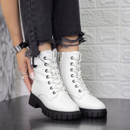 Stiefel 2mx376 Weiß und Schwarz | Mei
