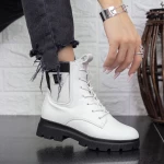 Stiefel 2mx517 Weiß und Schwarz Mei