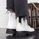 Stiefel 2mx517 Weiß und Schwarz Mei