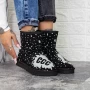 Frauen ug 2g10 Lederstiefel schwarz | Mei
