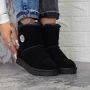 Frauen ug 2G11 Lederstiefel schwarz | Mei