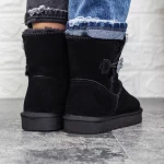Frauen ug 2G11 Lederstiefel schwarz | Mei