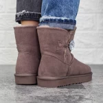 Frauen ug 2G11 Lederstiefel lila | Mei