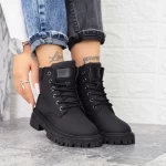 2W322 schwarze Stiefel Mei