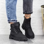 2W322 schwarze Stiefel Mei