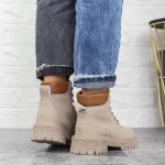 2W322 Stiefel hellgrau Mei