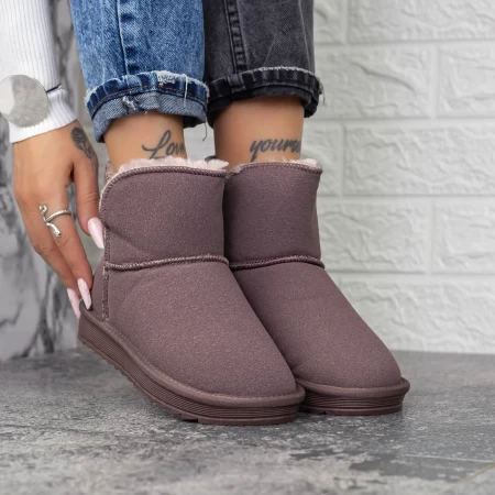 Damen UG 2N2A Champagner-Ro-Ro-Lederstiefel Mei