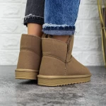 Frauen Lederstiefel UG 2N2A Khaki | Mei