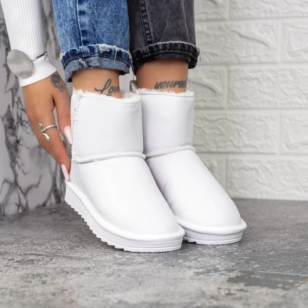 Damenleder ug 2n5a weiße Stiefel Mei