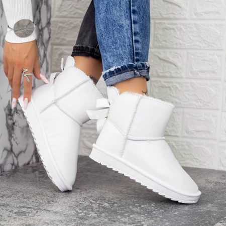 Damenleder ug 2n5a weiße Stiefel Mei