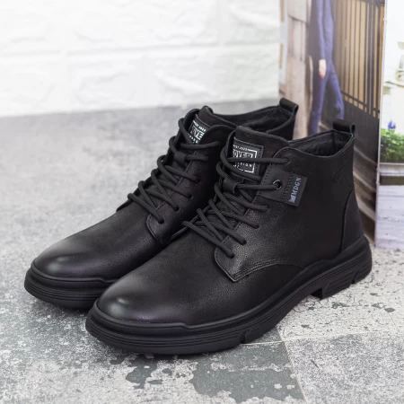Herrenstiefel 806002 Black | Mels