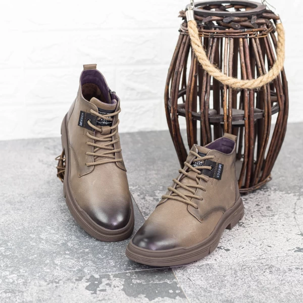 Herrenstiefel 806002 Grau Mels