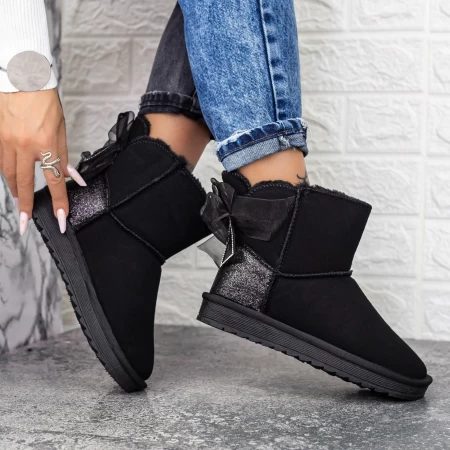 Damen UG 2N11 Lederstiefel schwarz | Mei