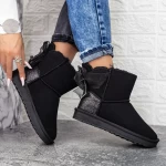 Damen UG 2N11 Lederstiefel schwarz | Mei