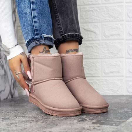 Damen UG 2N11 Lederstiefel rosa | Mei