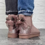 Damen UG 2N11 Lederstiefel rosa | Mei