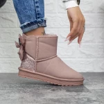 Damen UG 2N11 Lederstiefel rosa | Mei