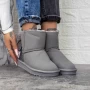 Frauen Lederstiefel ug 2n11 grau Mei
