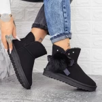 Frauen UG 2N12 Lederstiefel schwarz | Mei