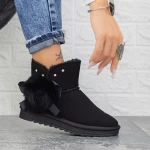 Frauen UG 2N12 Lederstiefel schwarz | Mei