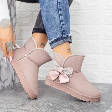 Frauen UG 2N16 Lederstiefel rosa | Mei
