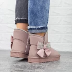 Frauen UG 2N16 Lederstiefel rosa | Mei