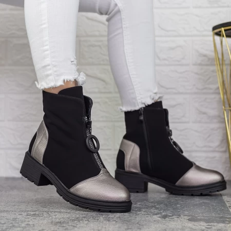 Stiefel 2BQ13 Gunmetal-Black | Mei
