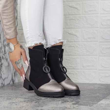 Stiefel 2BQ13 Gunmetal-Black | Mei