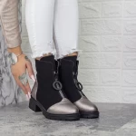 Stiefel 2BQ13 Gunmetal-Black | Mei