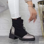 Stiefel 2BQ13 Gunmetal-Black | Mei