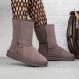 Frauen ug 2G2 Lederstiefel lila | Mei