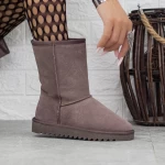 Frauen ug 2G2 Lederstiefel lila | Mei