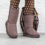 Frauen ug 2G2 Lederstiefel lila | Mei