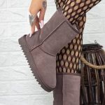 Frauen ug 2G2 Lederstiefel lila | Mei