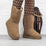 Frauen ug 2G2 Khaki Lederstiefel Mei