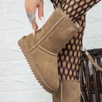 Frauen ug 2G2 Khaki Lederstiefel Mei