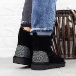 Frauen ug 2G5 Lederstiefel schwarz | Mei